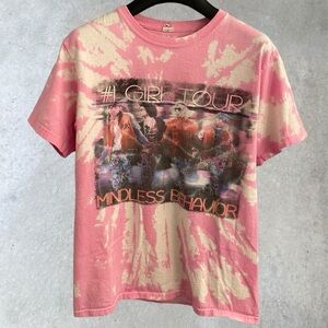 Mindless Behavior 2012 Tour Tie Dye Rap Tee